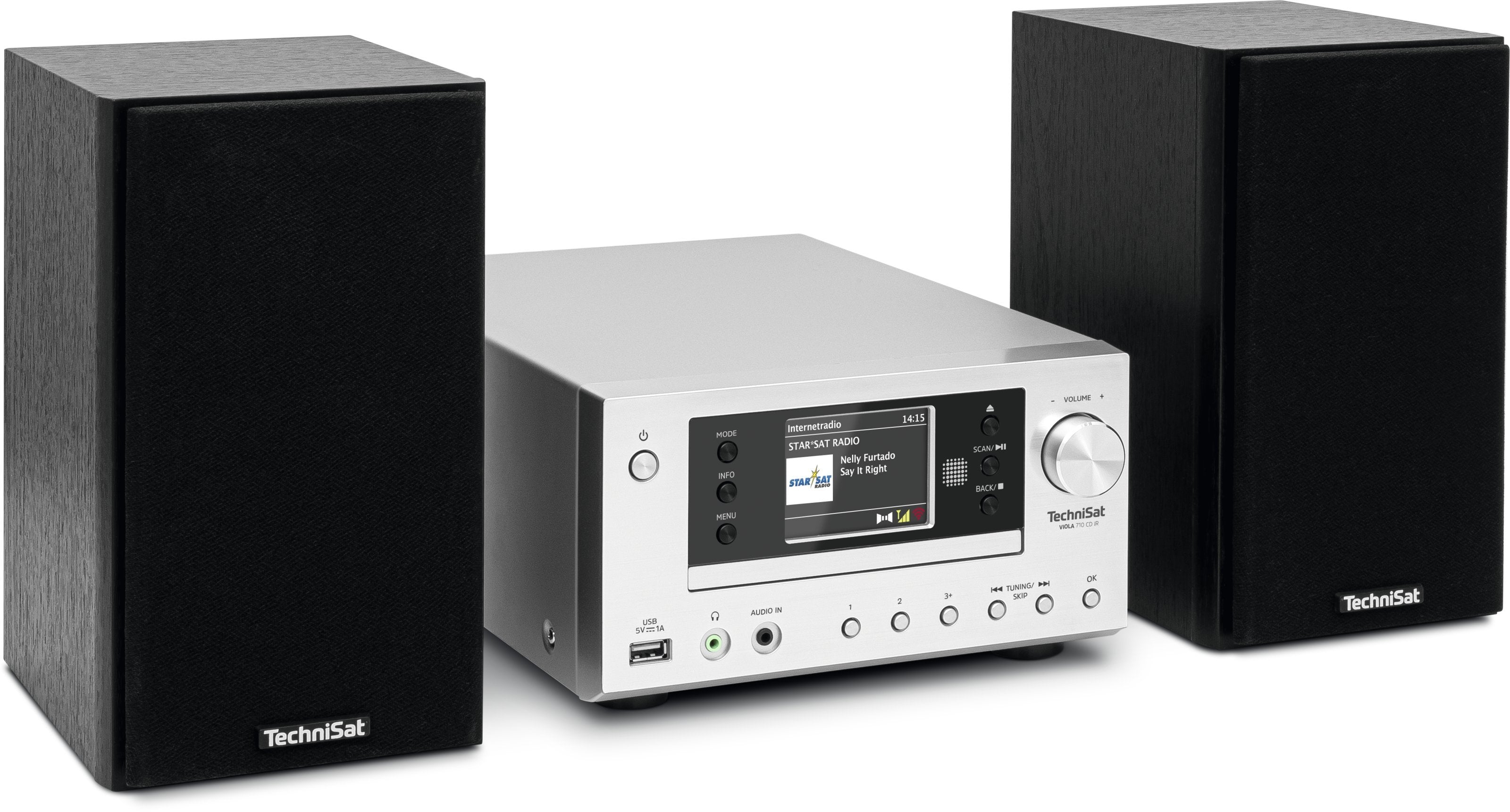 Technisat Viola 710 Cd Ir Schwarz