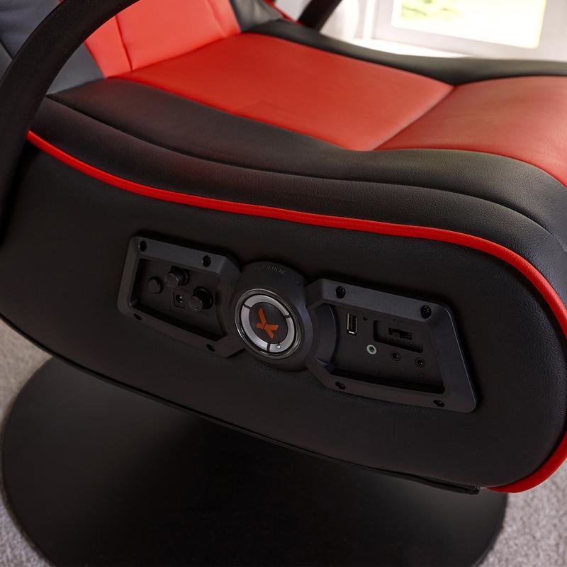EAN 0094338511536 - X Rocker Torque 2.1 Butaca para jugar Asiento acolchado Negro, Rojo imagen 4