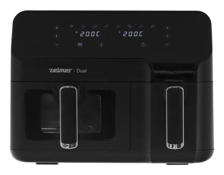 EAN 5908269356928 - Zelmer ZAF9000 freidora Doble 9 L Independiente 1800 W Freidora de aire caliente Negro imagen 2
