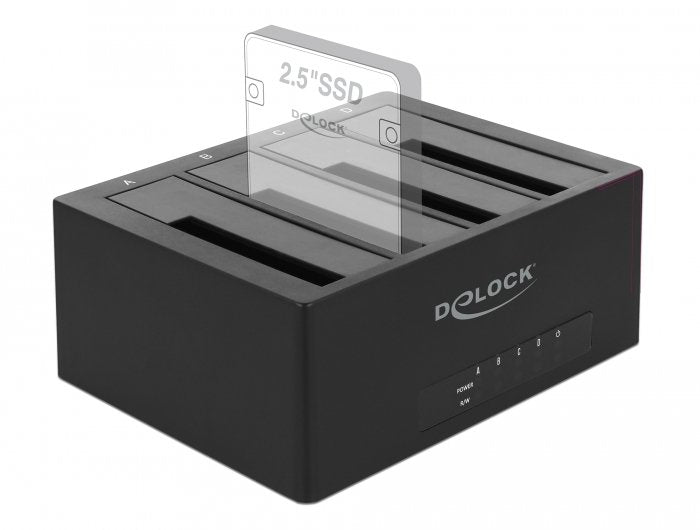 Usb Type-C Dockingstation Für 4 X Sata Hdd   Ssd