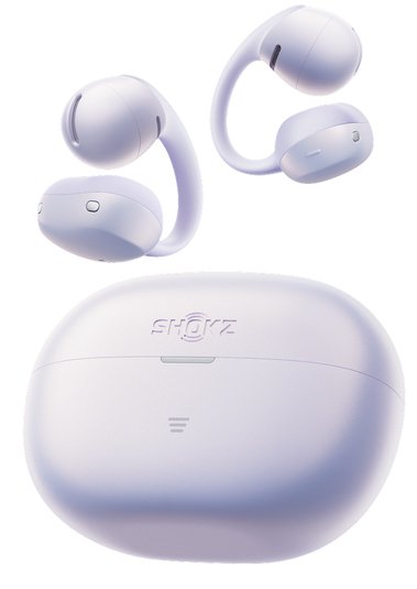 Shokz Opendots Air Púrpura Auriculares Inalámbricos Open-Ear Con Clip