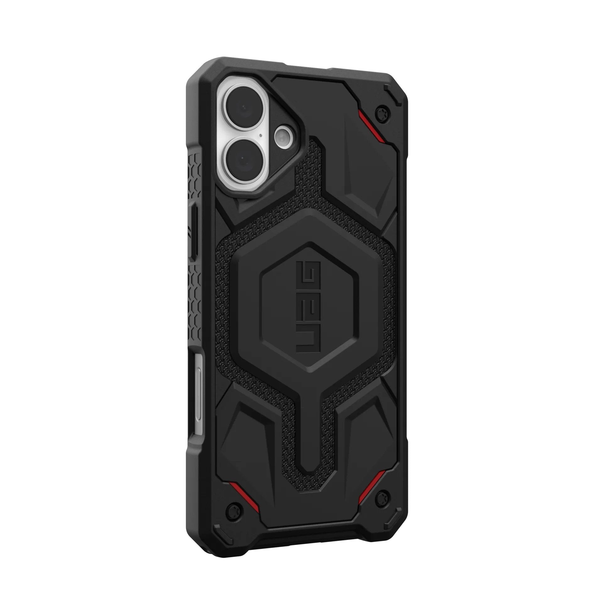 Funda Uag John Monarch Pro Kevlar Black Apple Iphone 16 Plus