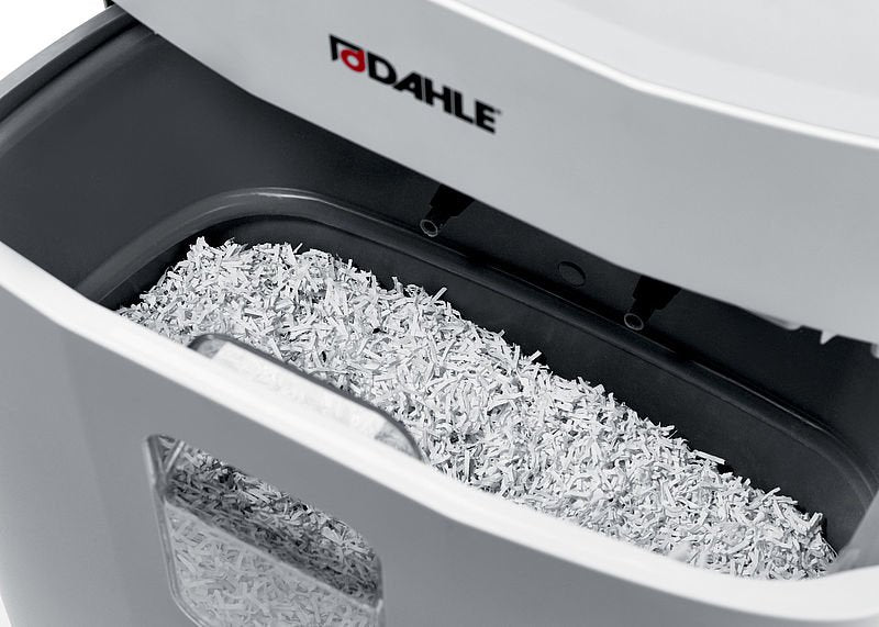 Dahle Papersafe® Ps 420.10 Hojas, Partículas 2 X 15 Mm, P-5, Ancho Boca 220 Mm, 25 Litros
