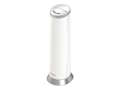 Teléfono Panasonic Kx-Tgk212sp Dect Identificador De Llamadas Plata, Blanco