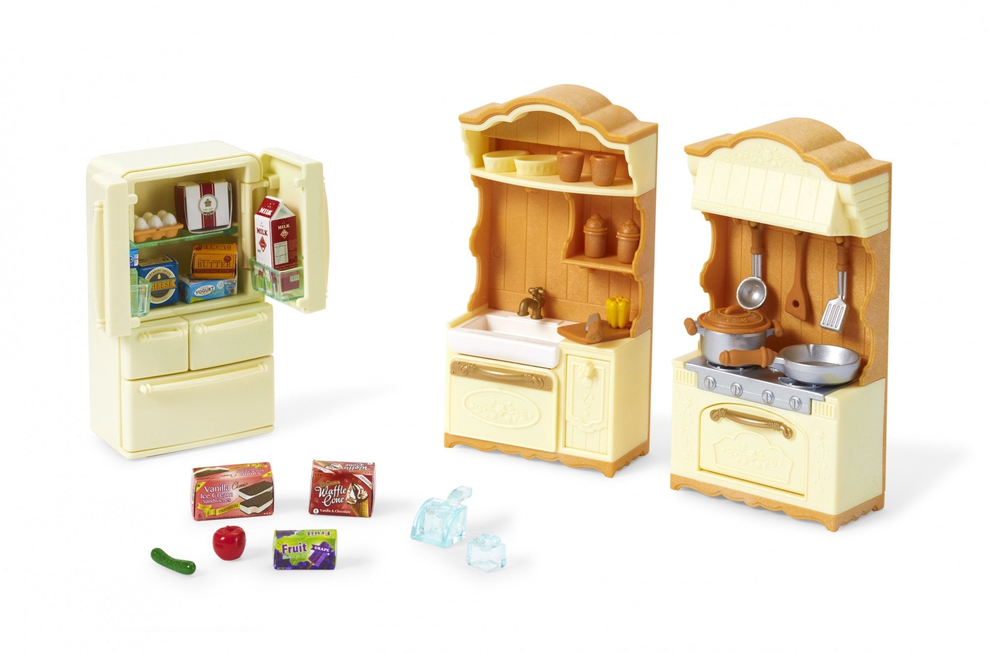 Epoch Sylvanian Families - Landhaus Cocina Con Frigorífico 5341