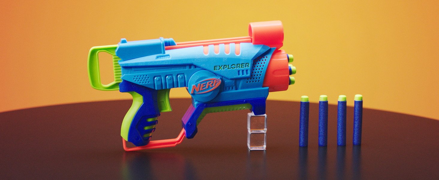 Pistola Hasbro Nerf Elite Junior Explorer, F6367eu4