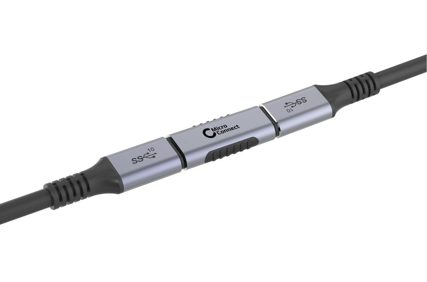 Microconnect Usb3.2cffa Cambiador De Género Para Cable Usb C Negro