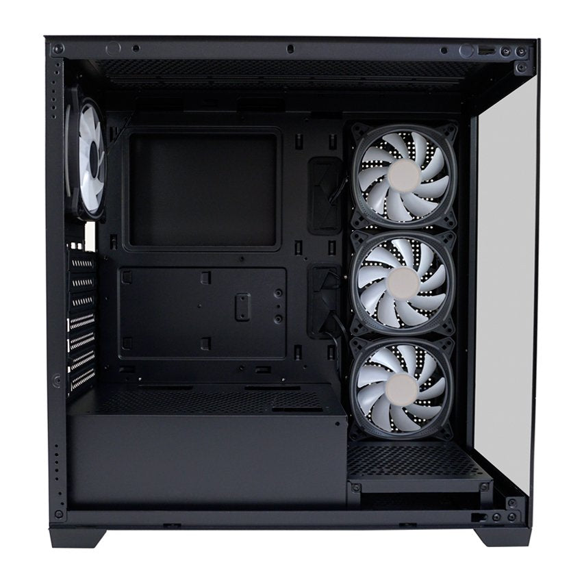 Gehäuse Miditower 715b Negro Usb3.2 Audio O.Netzteil Seamless_x