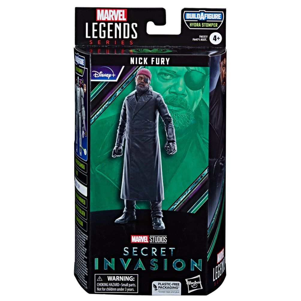 Figura Nick Fury Secret Invasion Marvel Legends 15cm
