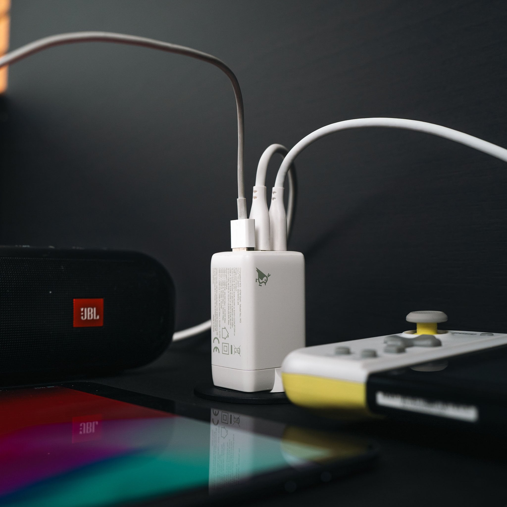 Aqiila Chargebird W3 65w 2x Usb-C 1x Usb-A