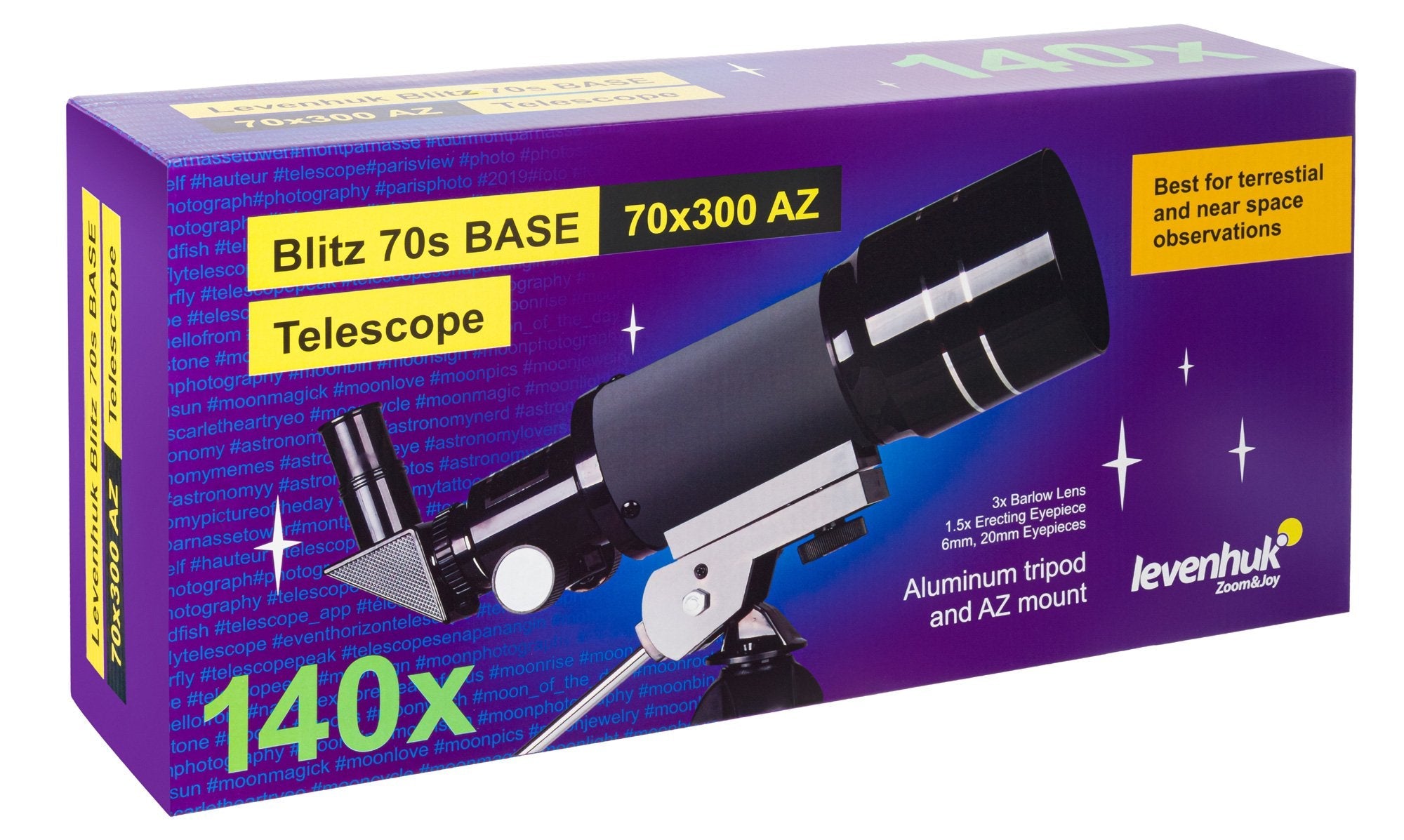 Telescopio Base Levenhuk Flash 70s