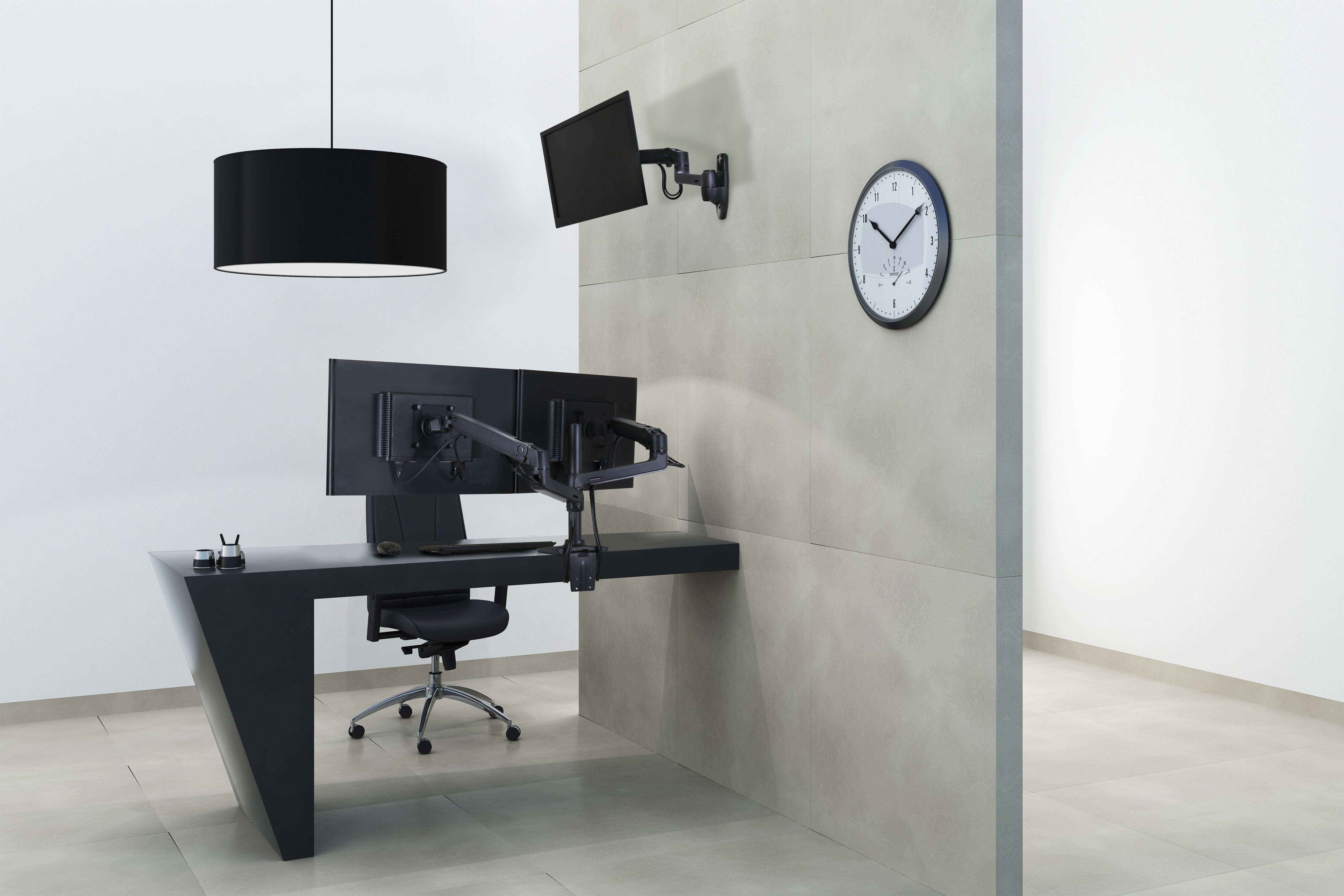 Ergotron Lx Kit De Montaje (Brazo Articulado Adaptador De Extensión Base Para Montaje En Pared) Hasta 34"