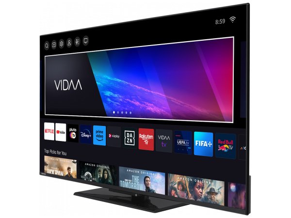 Televisor  Toshiba 50qv3463dg 50 4k Uhd Qled Smart Tv Wifi Negro