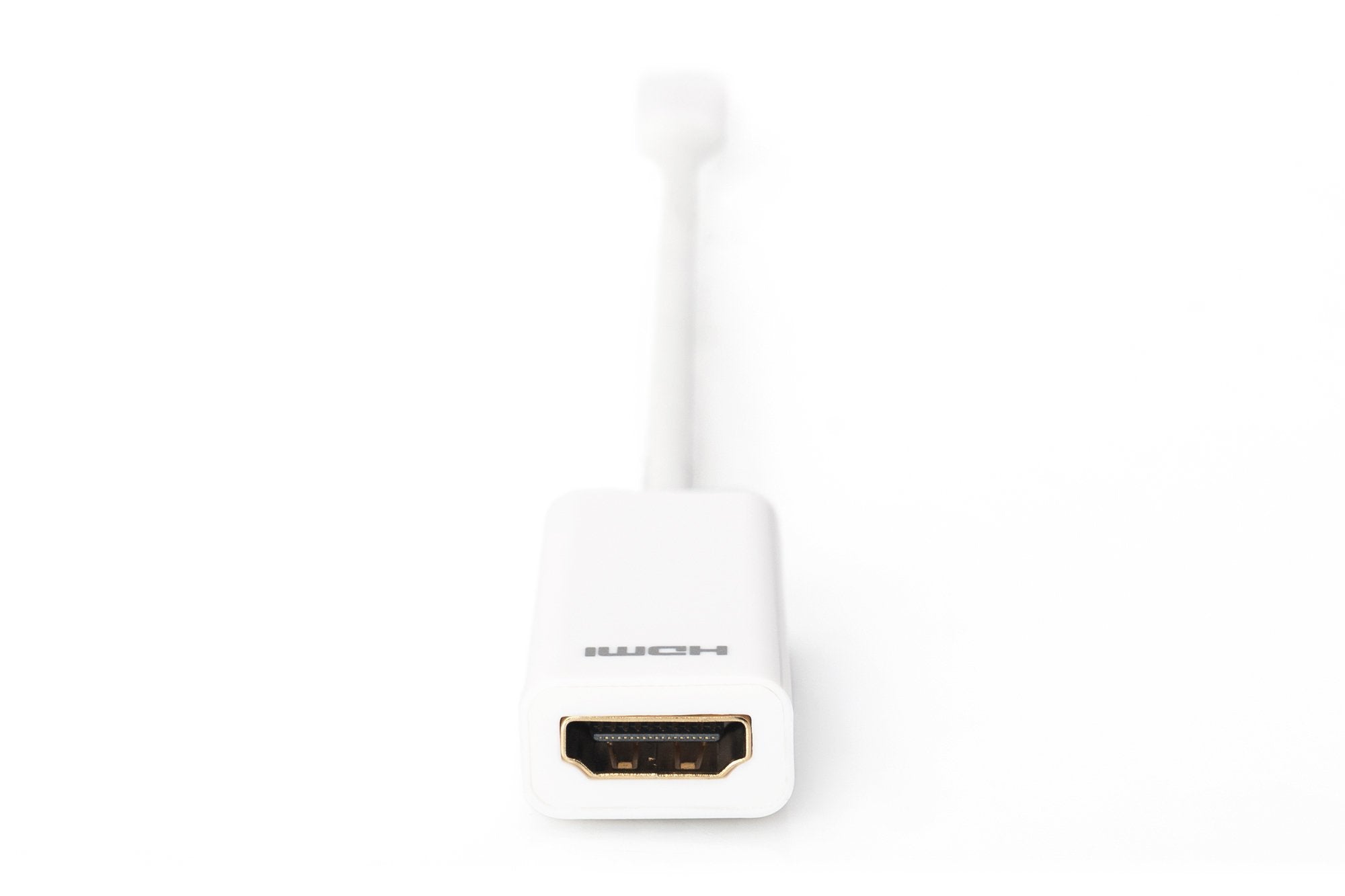EAN 4016032292425 - Digitus DB-340404-001-W adaptador de cable de vídeo 0,15 m Mini DisplayPort HDMI tipo A (Estándar) Blanco imagen 3