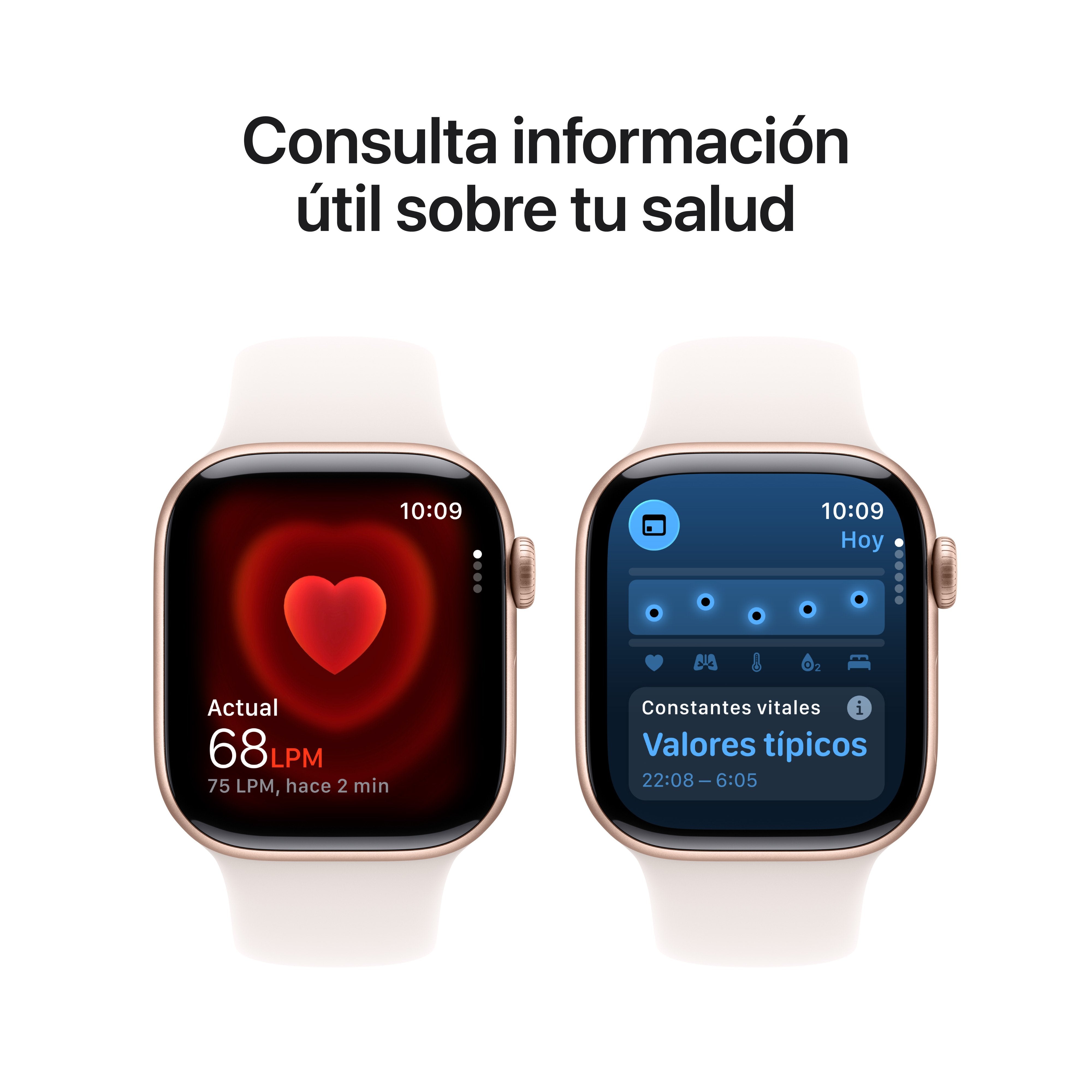 EAN 0195950469707 - Apple Watch Series 11 OLED 42 mm Digital 374 x 446 Pixeles Pantalla táctil 5G Oro rosa Wifi GPS (satélite imagen 5