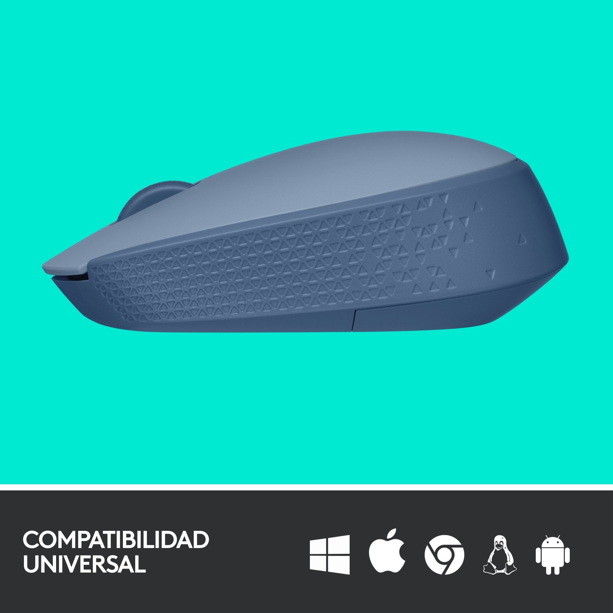 Logitech M171 Ratón Inalámbrico Gris Azulado 910-006866