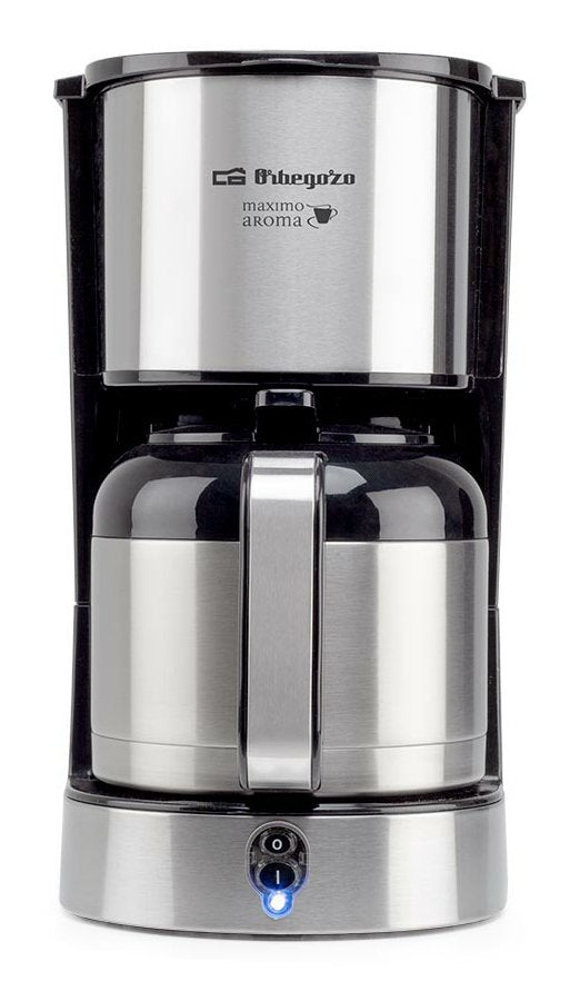 Cafetera De Goteo Orbegozo Cg 5020 12 Tazas Plata