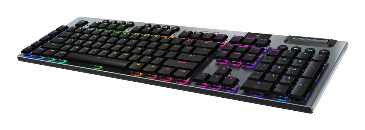 EAN 5099206121782 - Logitech G G915 X LIGHTSPEED teclado Juego USB + RF Wireless + Bluetooth QWERTY Italiano Negro imagen 2