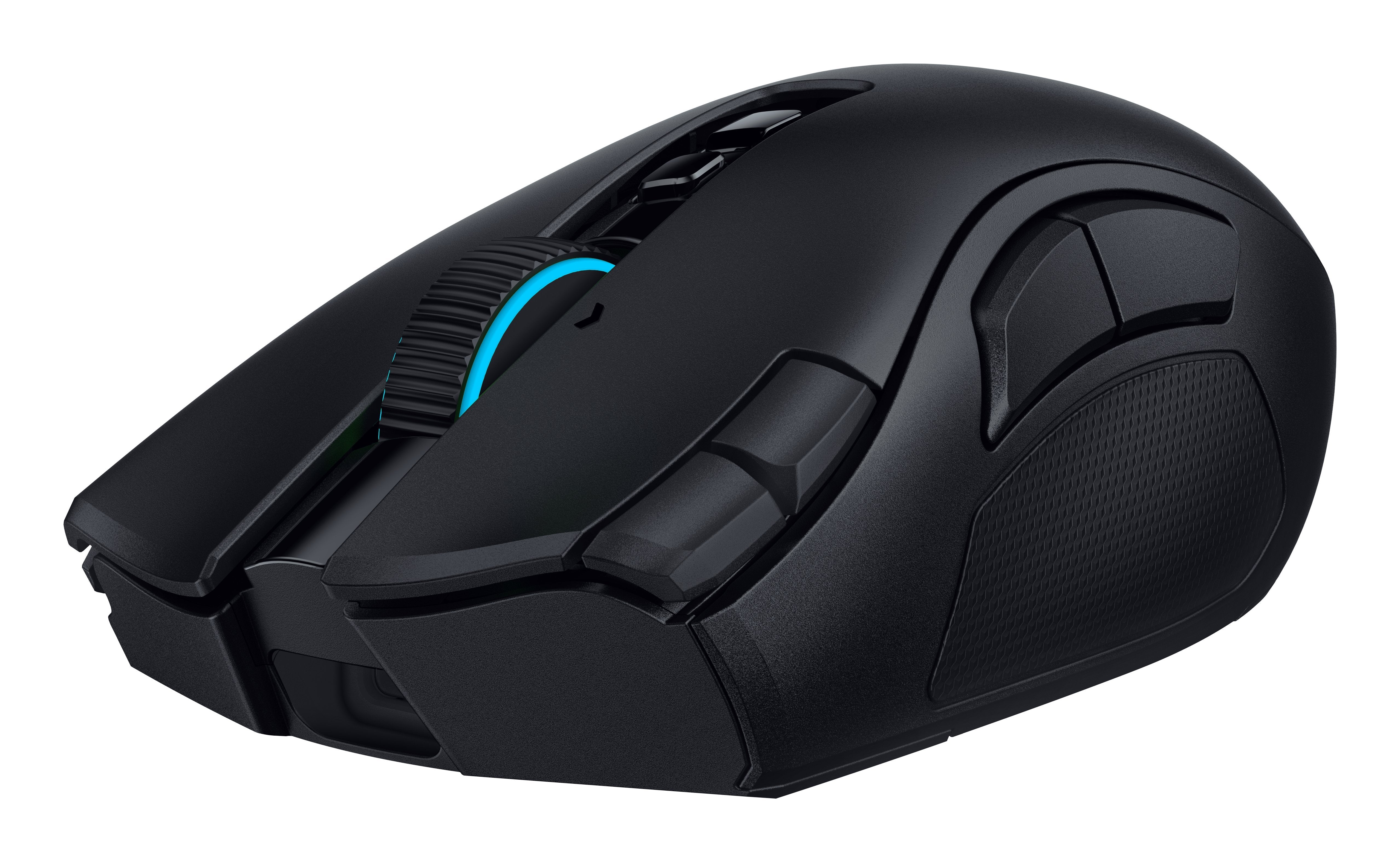 Razer Naga V3 Pro Ratón Juego Mano Derecha Rf Wireless + Bluetooth + Usb Type-C Óptico 50000 Dpi