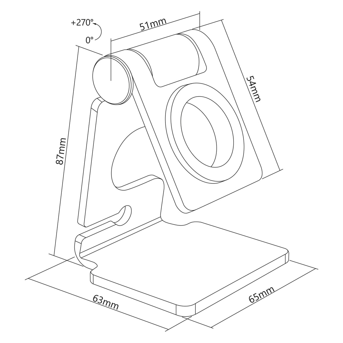 Soporte De Aluminio Inline Para Apple Watch