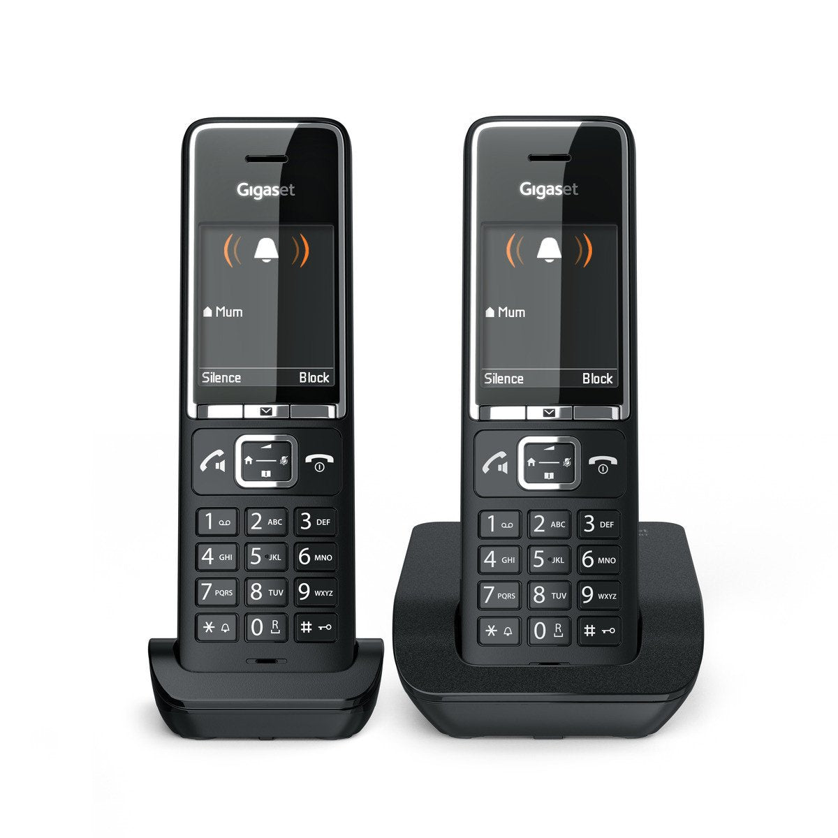 EAN 4250366866352 - Gigaset COMFORT 550 duo Teléfono analógico Identificador de llamadas Negro imagen 3