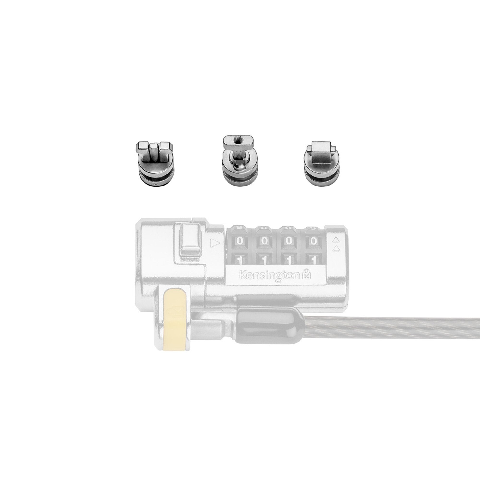 Kensington K68001ww Accesorio Para Candado De Cable Anchor Acero Inoxidable 3 Pieza(S)