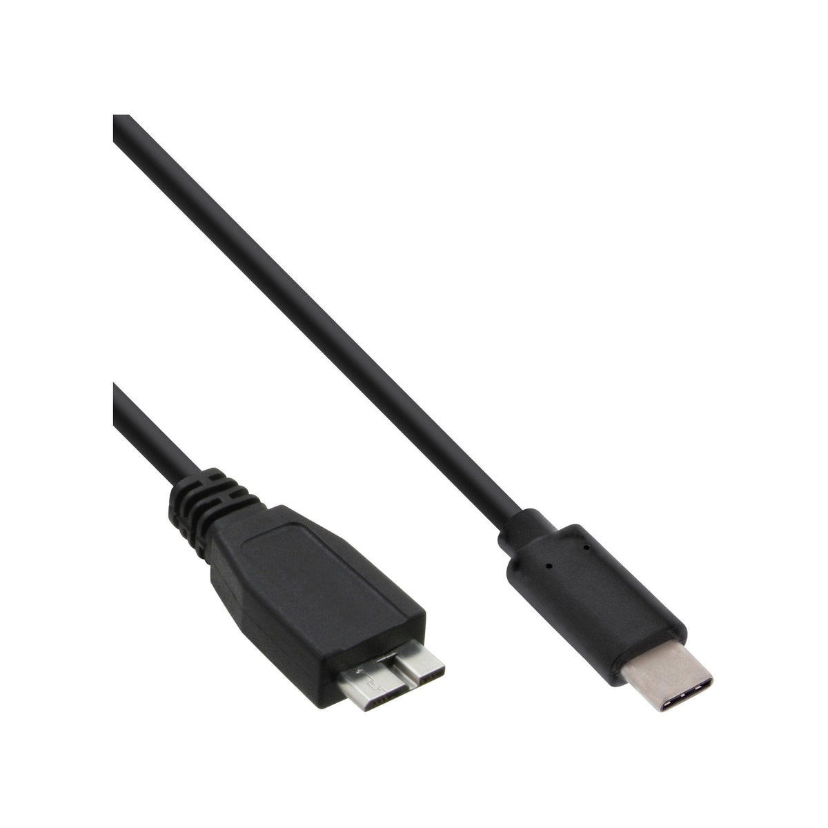 Cable Inline Usb 3.1, Tipo C Macho A Micro-B Macho, Negro, 1,5 M
