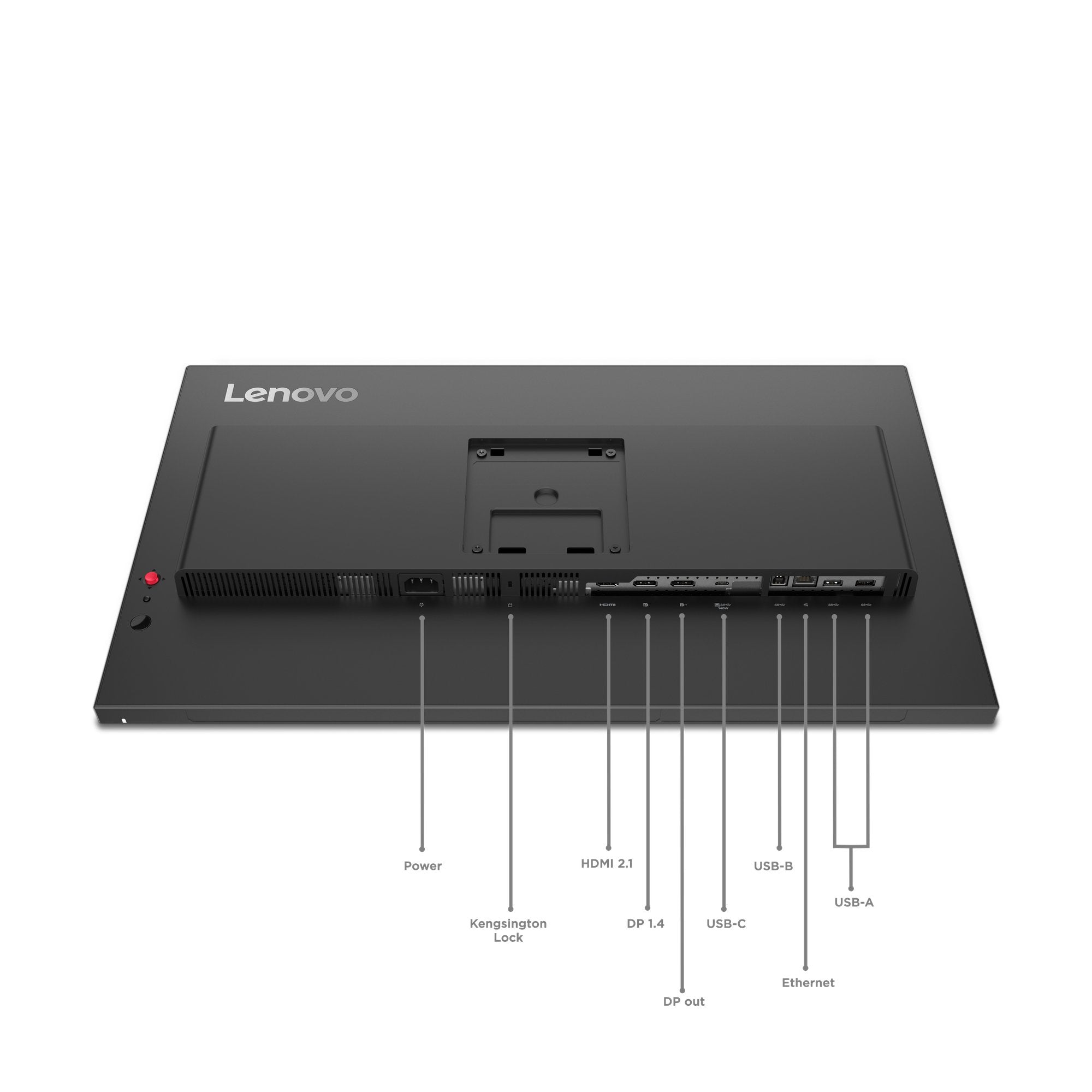 Monitor Lenovo Thinkvision 27"  P27qd-40 Led 2560 X 1440 Pixeles Wide Quad Hd Negro 64b3gat2eu