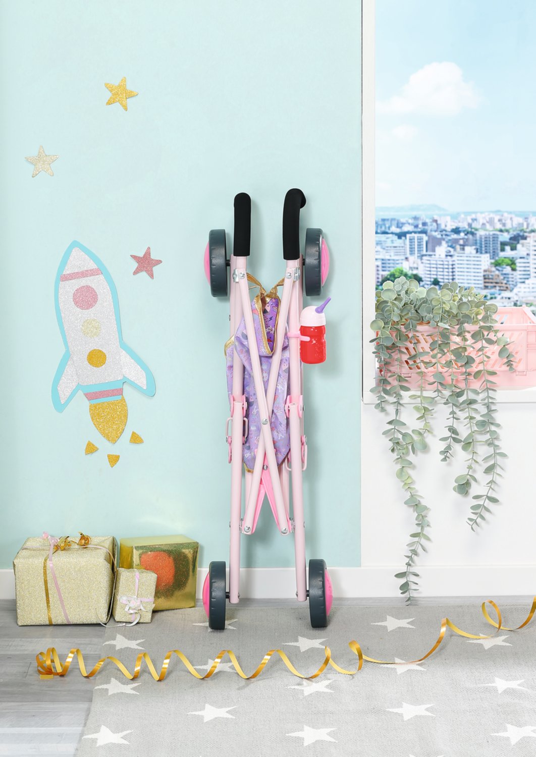 EAN 4001167829950 - BABY born Happy Birthday Deluxe Buggy Silla de paseo de juguete imagen 4