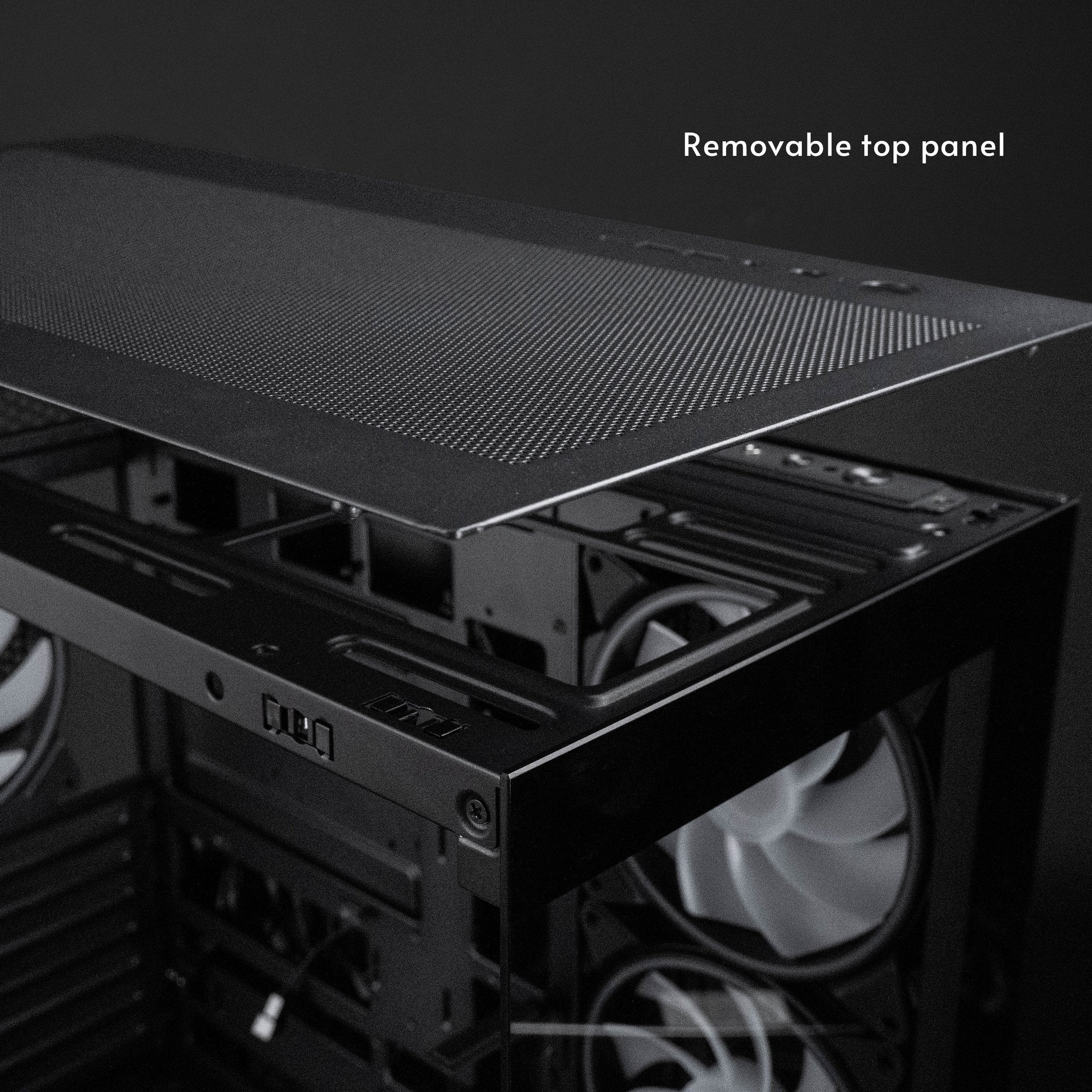 Chieftec Vista Max (Negro, Tempered Glass X 2) Gx-30b-Op