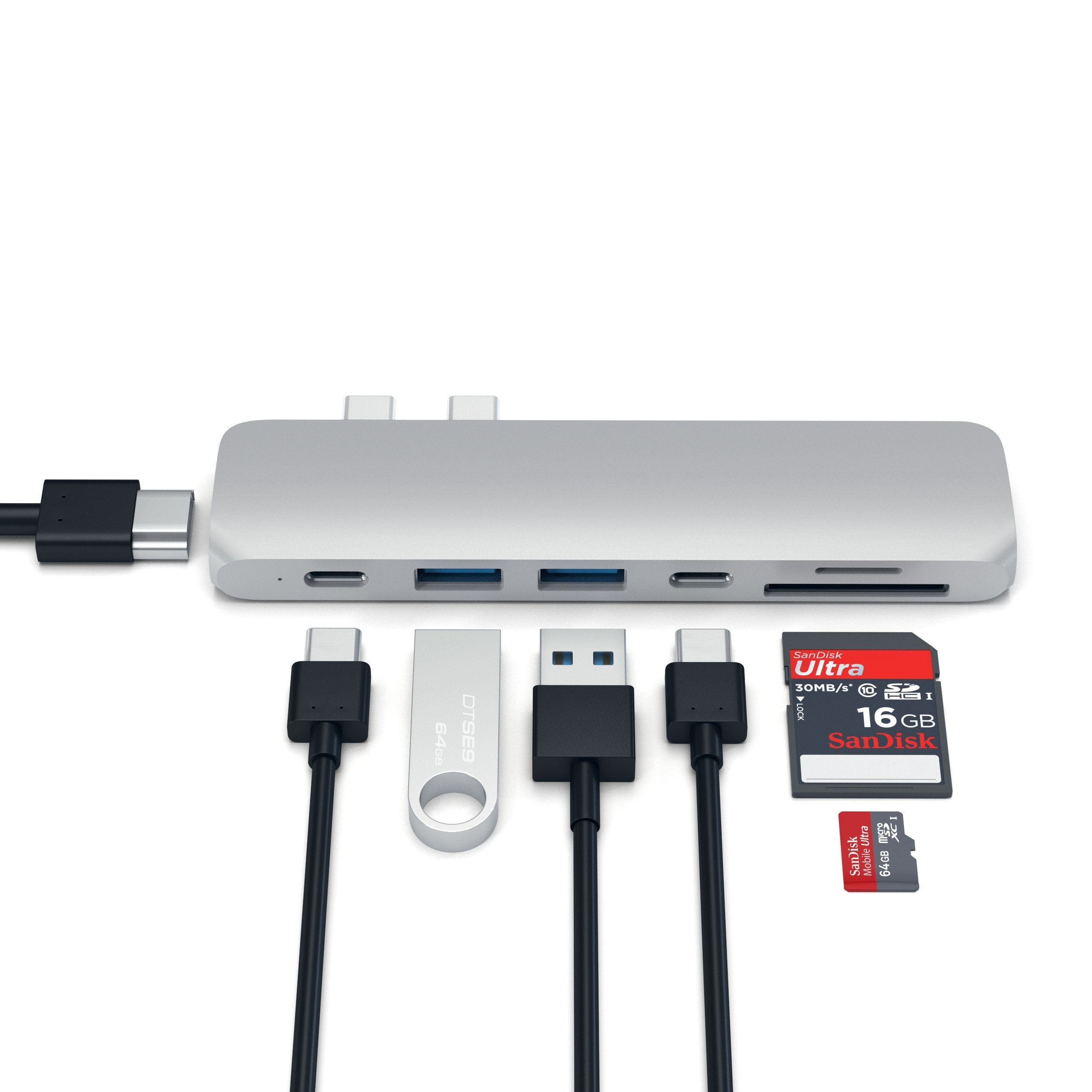 Eatechi Type-C Pro Hub 4k Hdmi Silver