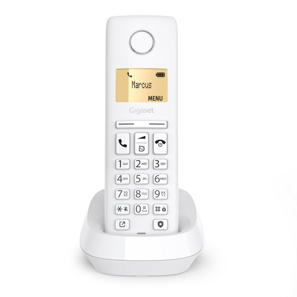 EAN 4250366871578 - Gigaset PURE 100 Teléfono DECT/analógico Identificador de llamadas Blanco imagen 3