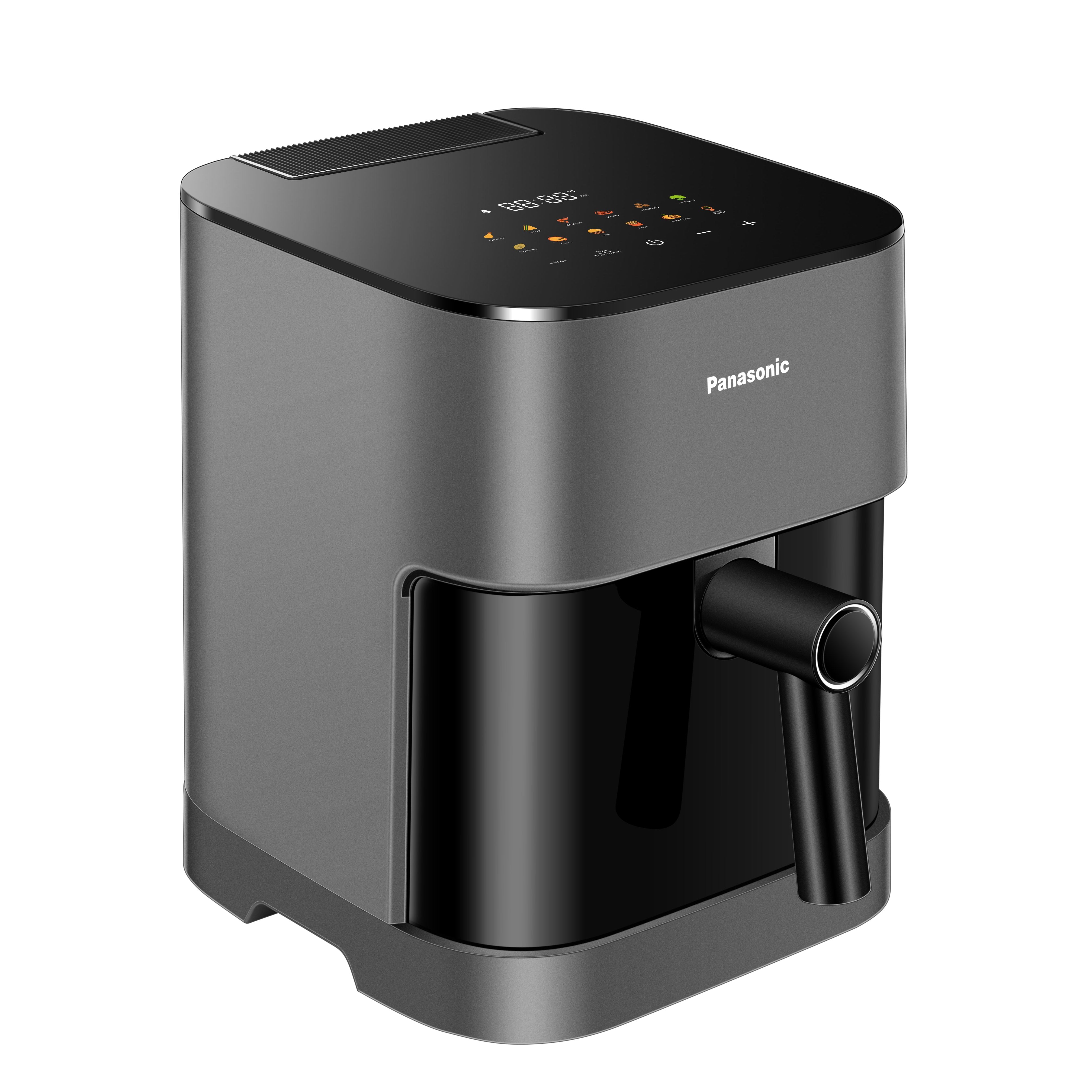 EAN 5025232965830 - Panasonic NF-CC500SXE freidora Sencillo 5 L Independiente 1450 W Freidora de aire caliente Gris imagen 15