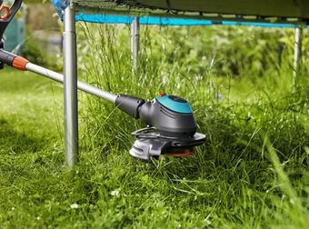 EAN 4078500048590 - Gardena EasyCut 450/25 450 W Corriente alterna Negro, Azul, Gris imagen 2