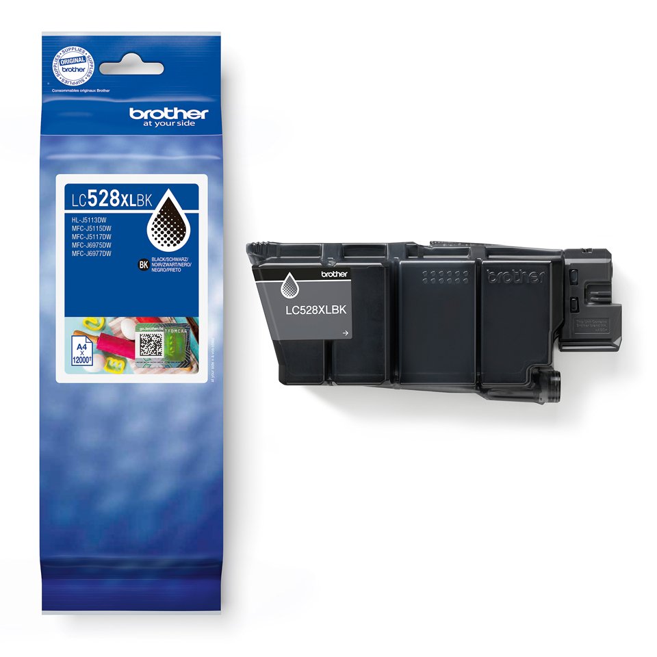 EAN 4977766842891 - Brother LC528XLBK cartucho de tinta 1 pieza(s) Original Ultra High Yield Negro imagen 4