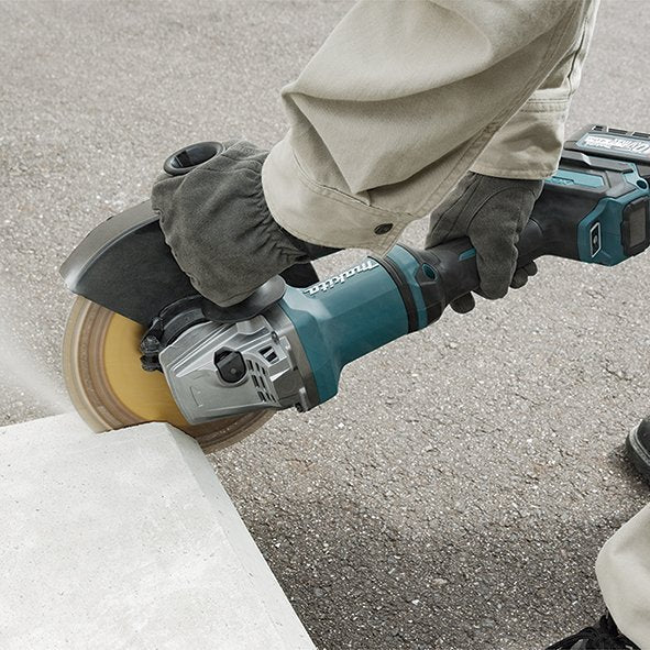 Makita Amoladora Angular Inalámbrica Ga038gt201 Xgt, 40 Voltios Ga038gt201