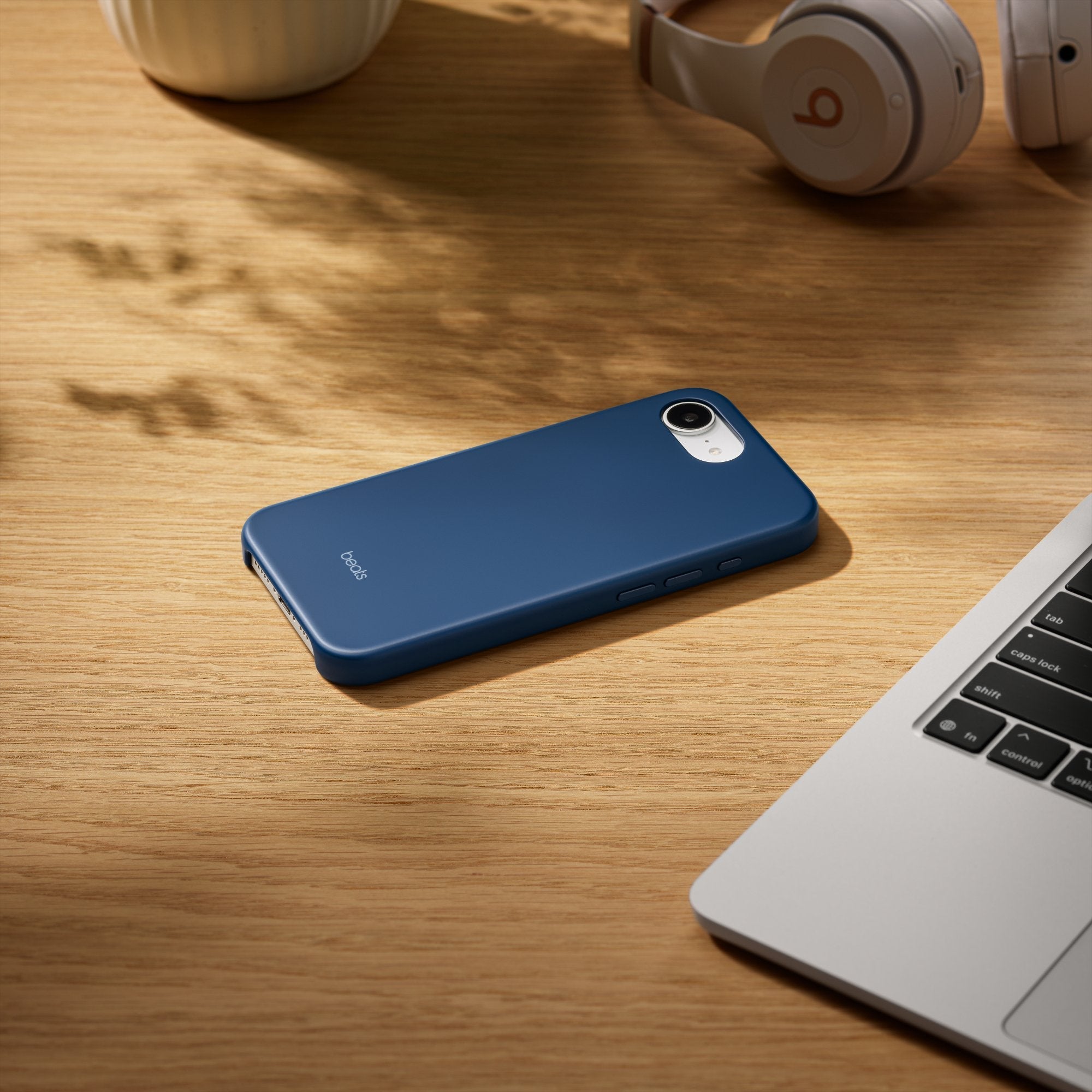 Apple Beats Iphone 17e Case With Magsafe Bedrock Blue