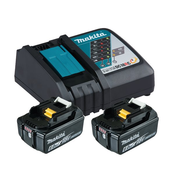 Makita 199480-6 Cargador Y Batería Cargable Juego De Cargador Y Baterías