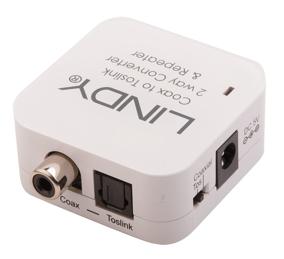Convertidor Lindy Digital - Analogico Toslink Spdi