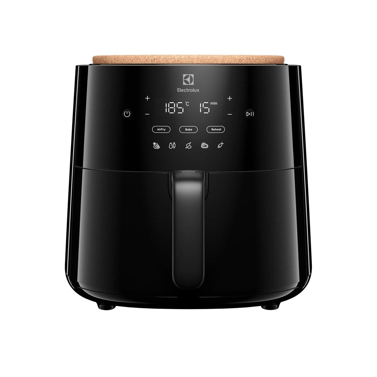 EAN 7333394032580 - Electrolux EAF5B Sencillo 5 L Independiente 1500 W Freidora de aire caliente Negro imagen 4