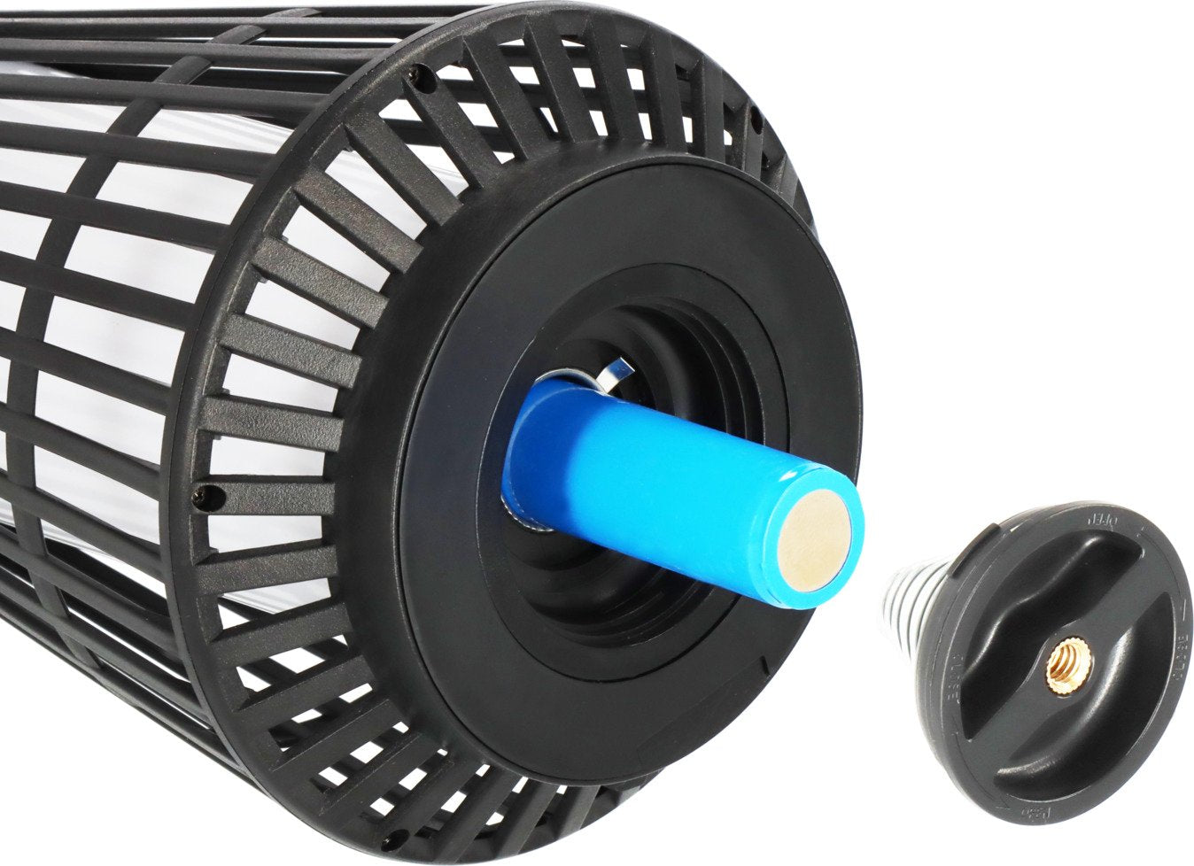 Brennenstuhl Lámpara Led De Exterior Recargable Fl 100 A (Ip44, Efecto De Llama, Batería Intercambiable, Duración De Iluminación Máx. 20h, Lámpara De Camping, Luz Ambiental Para Jardín Y Exterior)