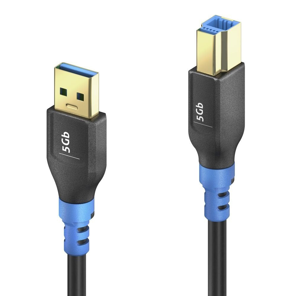 EAN 4251364742877 - PureLink FI-U300-015 cable USB USB 3.2 Gen 1 (3.1 Gen 1) 1,5 m USB A USB B Negro, Azul imagen 1