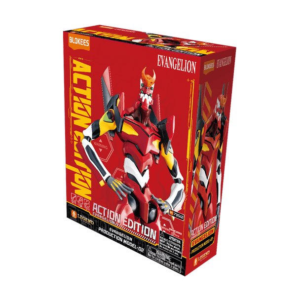 Blokees Evangelion Action Edition - Evangelion Production Model 02