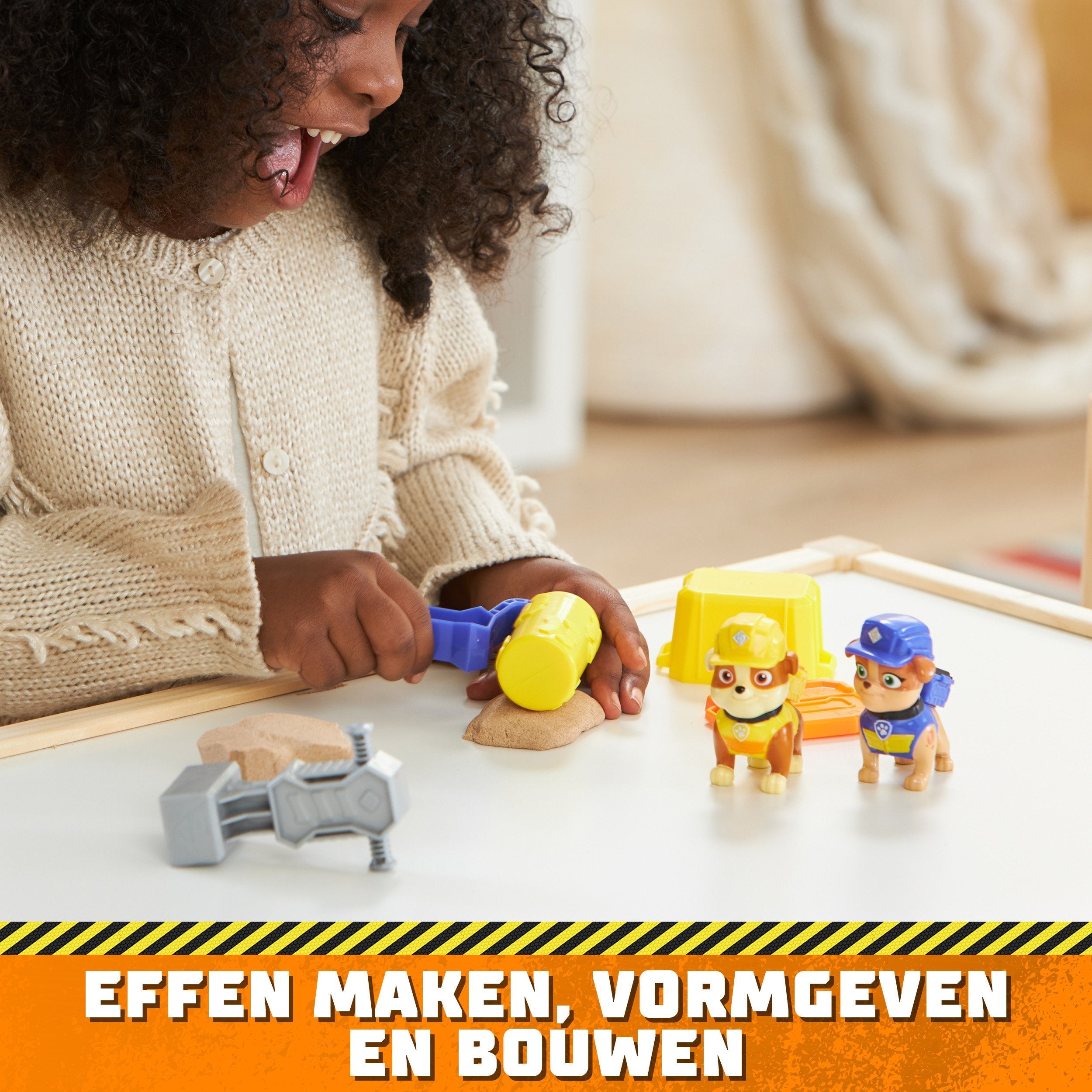 Figura  Spin Master Rubble & Crew De Acción Con Rubble & Mix, Figura De Juguete   6066686