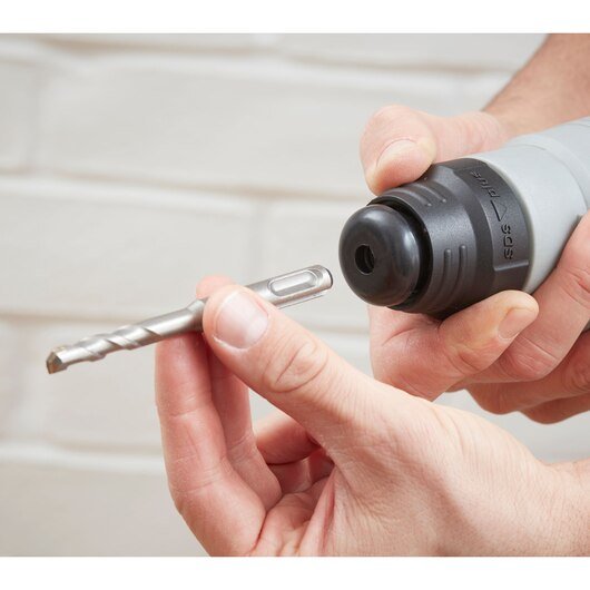 Martillo Black+Decker Behs02k-Qs, Perforador Negro/Naranja