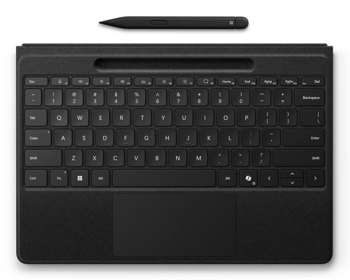 Microsoft Surface Pro Flex Keyboard With Slim Pen Cm Sc Negro Eng Int Copilot Key Pro 10 11