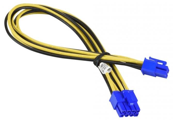 Supermicro Stromcable Cbl-Pwex-1142-40 8-Polig (2x4)(W) Auf 8-Polig (2x4)(W) 30cm