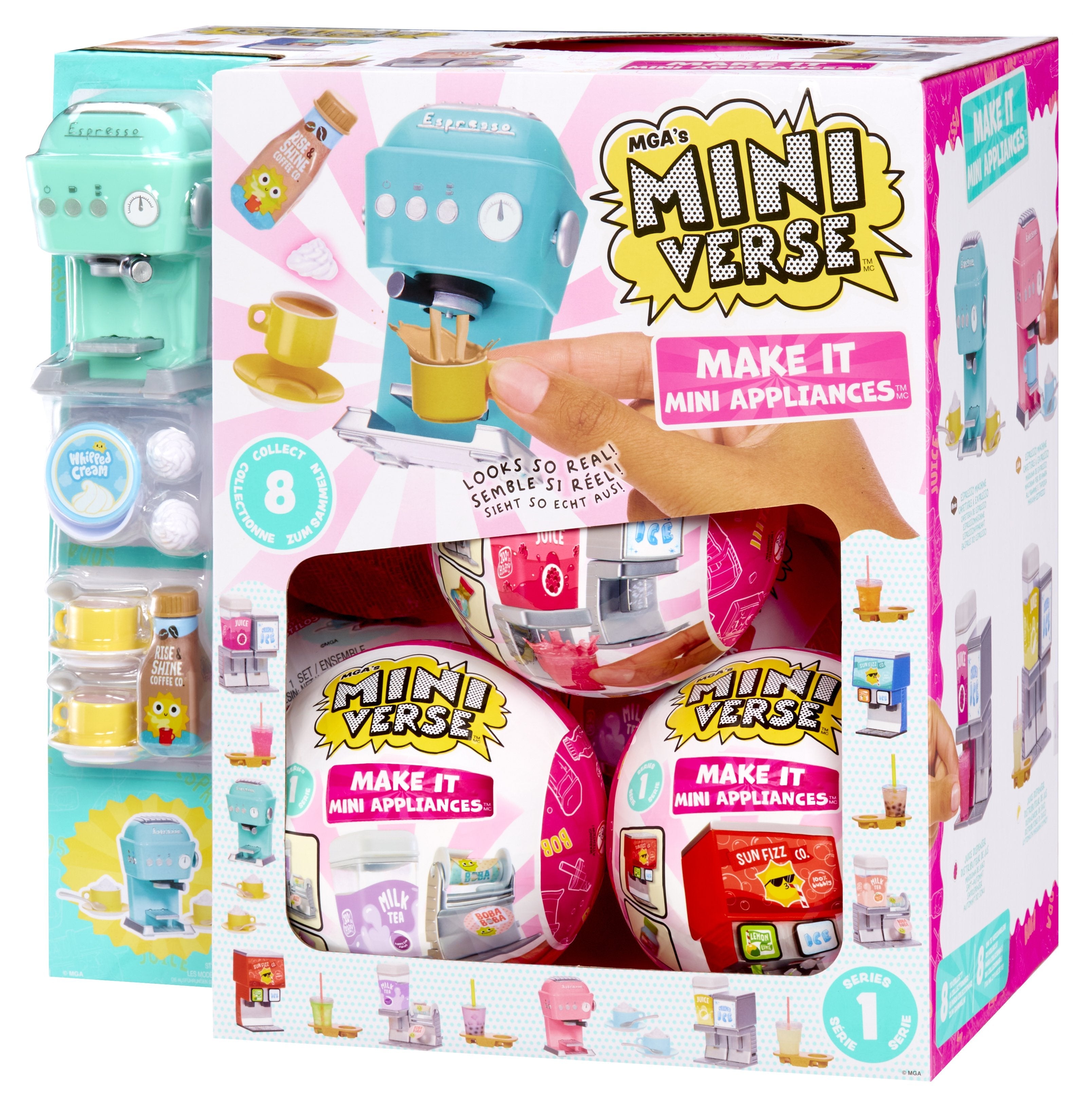 Mga Entertainment Mga'S Miniverse Make It Mini Electrodomésticos Mini Coleccionables, Accesorios Para Muñecas Artículos Surtidos 505600-Euc