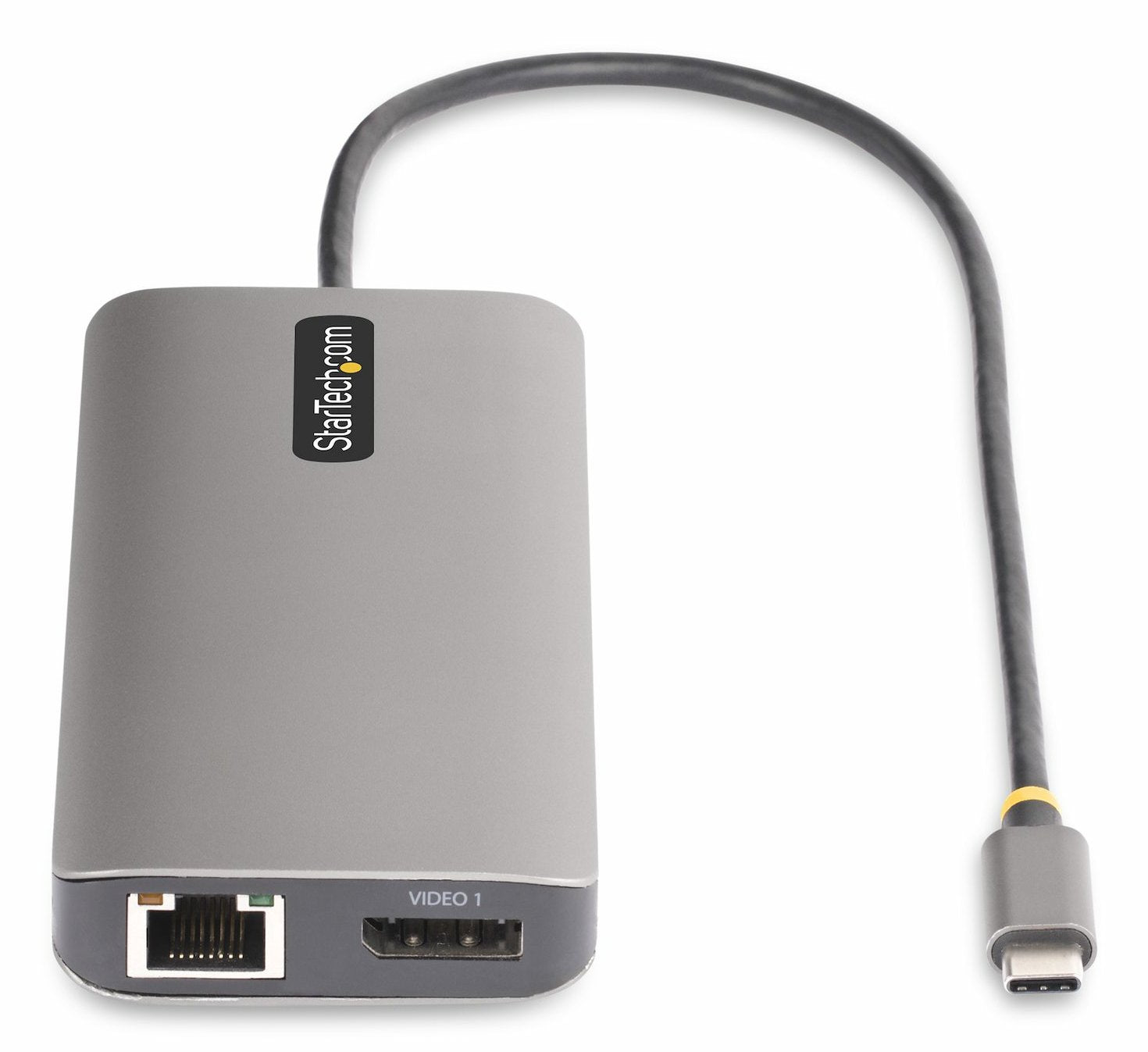 Startech.Com Usb-C Triple-Monitor Multiport Adaptador, Hdmi/Dp/Card Reader - Dockingstation - Usb-C 3.2 Gen 1 / Thunderbol