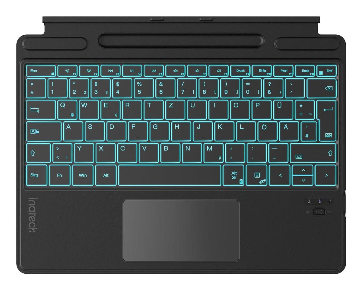 Inateck Keyboard Surface Black, Surface Pro 8-11 Com. Qwertz
